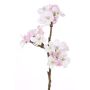 Decorative Apple blossom spray OCHUKO, white-pink, 14"/35cm, Ø0.6"-1.6"/1.5-4cm