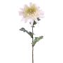 Artificial chrysanthemum AMANDI, white, 30"/75cm, Ø6"/15cm