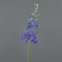 Fake delphinium RASMINE, dark blue, 24"/60cm, Ø2"-2.8"/5-7cm