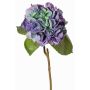 CHIDORI artificial hydrangea, purple-blue-green, 60 cm, Ø18 cm