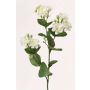 Artificial jasmine spray SINJA, white-green, 24"/60cm, Ø1.6"/4cm