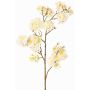 Artificial Japanese cherry blossom spray RUKIA, white, 3ft/90cm