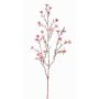 Fake waxflower spray NIANG, pink-fuchsia, 31"/80cm, Ø0.6"-1"/1.5-2.5cm