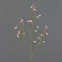Fake waxflower spray NIANG, pink-fuchsia, 31"/80cm, Ø0.8"-1.2"/2-3cm