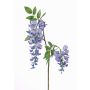 Artificial Wisteria spray NEZUMI, with flowers, blue, 3ft/105cm