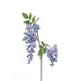 Artificial Wisteria spray NEZUMI, with flowers, blue, 3ft/105cm