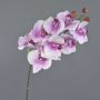 Artificial phalaenopsis spray ENISA, pink-white, 18"/45cm, Ø2.8"/7cm