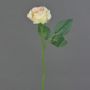 Fake rose GABI, cream-pink, 10"/25cm, Ø2"/5cm