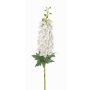 Fake delphinium RIKKE, white, 37"/95cm, Ø4.3"/11cm