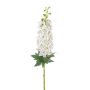 Fake delphinium RIKKE, white, 3ft/95cm, Ø4.3"/11cm