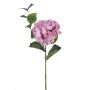 Artificial hydrangea ASUKA, purple, 31"/80cm, Ø6"/15cm