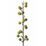 Fake Apple tree spray BORIAN, with fruits, green, 3ft/95cm