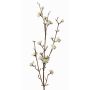 Artificial Beautyberry spray LARINA, with berries, cream, 28"/70cm