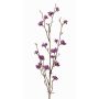 Artificial Beautyberry spray LARINA, with berries, violet, 28"/70cm