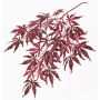 Fake Japanese maple spray DIRK, flame-resistant, red, 28"/70cm