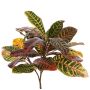 Artificial Croton JOMI, on spike, colourful, 20"/50cm