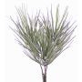 Artificial cactus CHENOA, on spike, green-grey, 12"/30cm, Ø8"/20cm
