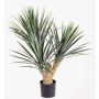 Artificial Yucca palm KEYLA, crossdoor, 28"/70cm