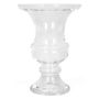 SONJA trophy vase on stand, glass, clear, 34 cm, Ø25 cm