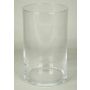 Glass vase SANYA OCEAN, cylinder, clear, 10"/25cm, Ø6"/15cm