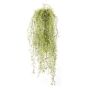 Artificial Tillandsia Usneoides IRMENA, spike, flame retardant, green-yellow, 31"/80cm