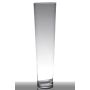 Tall slim glass vase LORENA, clear, 28"/70cm, Ø7.5"/19cm