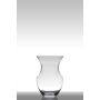 Clear glass vase FINJA, 10"/26,5cm, Ø7"/18cm
