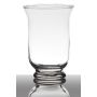 Candle holder ANASTASIYA, glass, clear, 8"/20cm, Ø5.5"/14cm