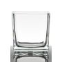 Planter made of glass KIM EARTH, clear, 5.5"x5.5"x5.5"/14x14x14cm
