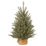 Fake Fir tree NUUK, blue, 24"/60cm, Ø 16"/40cm
