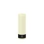 Block candle for lantern AURORA, ivory, 12"/30cm, Ø4"/10cm, 200h - Made in Germany