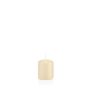 Lantern candle MAEVA, pillar, cream, 2.4"/6cm, Ø2"/5cm, 14h - Made in Germany