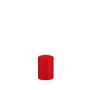 Lantern candle MAEVA, pillar, red, 3.1"/8cm, Ø2"/5cm, 18h - Made in Germany