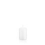 Lantern candle MAEVA, pillar, white, 3.1"/8cm, Ø2"/5cm, 18h - Made in Germany