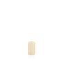 Lantern candle MAEVA, pillar, cream, 4"/10cm, Ø2"/5cm, 23h - Made in Germany