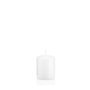 Lantern candle MAEVA, pillar, white, 3.1"/8cm, Ø2.4"/6cm, 29h - Made in Germany