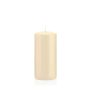 Lantern candle MAEVA, pillar, cream, 5.9"/15cm, Ø2.8"/7cm, 63h - Made in Germany