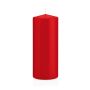 Lantern candle MAEVA, pillar, red, 8"/20cm, Ø3.1"/8cm, 119h - Made in Germany