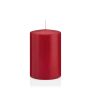 Lantern candle MAEVA, pillar, dark red, 6"/15cm, Ø4"/10cm, 113h - Made in Germany