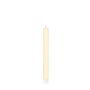 Household candle TARALEA, cream, 10"/25cm, Ø0.9"/2,3cm, 14h - Made in Germany