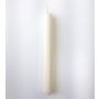 Table candle CHARLOTTE, cream, 7.3"/18,5cm, Ø0.8"/2,1cm, 6,5h - Made in Germany