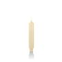 Tapered candle ARIETTA, cream, 6.5"/16,4cm, Ø1.1"/2,8cm, 6h - Made in Germany