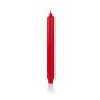 Tapered candle ARIETTA, red, 10"/24,9cm, Ø1.1"/2,8cm, 16h - Made in Germany