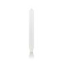 Tapered candle ARIETTA, white, 10"/24,9cm, Ø1.1"/2,8cm, 16h - Made in Germany