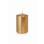 Festive block candle ROSELLA, gold, 3.1"/8cm, Ø2"/5cm, 18h - Made in Germany