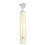 Candle for lantern FRANZISKA, ivory, 16"/40cm, Ø4"/10cm, 331h - Made in Germany