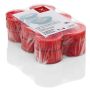 Large tea lights KENNY, 12 pcs, ruby red, 0.8"/2,1cm, Ø2.2"/5,6cm, 8h