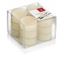 Tea lights ASTRID with fragrance, Elegant Vanilla, 12 pcs, cream, 0.6"/1,6cm, Ø1.5"/3,7cm, 4h