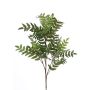 Artificial Rowan branch AIMO, green, 24"/60cm