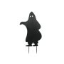 Halloween decoration silhouette ghost SPOOKY GHOST, metal, black, 75cm